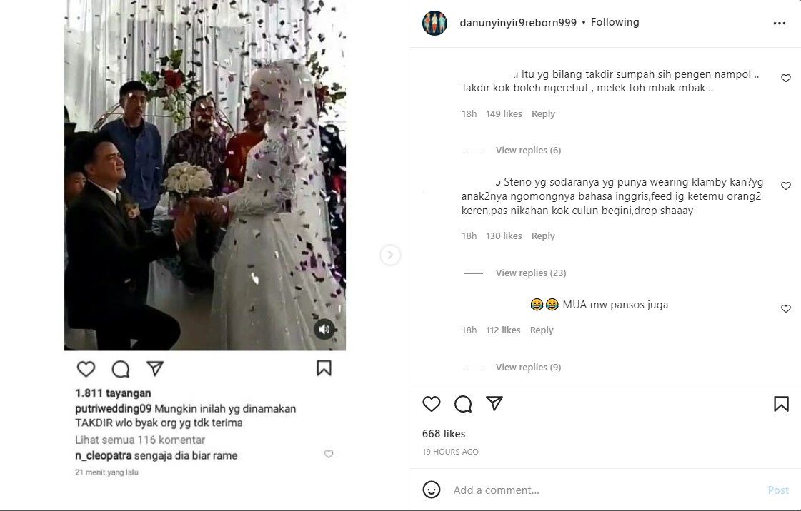 Babysitter Diduga Tikung Eks Suami Mawar AFI, Pernikahan Disebut Takdir Justru Bikin Geram