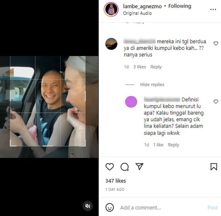 Agnes Monica Kumpul Kebo?