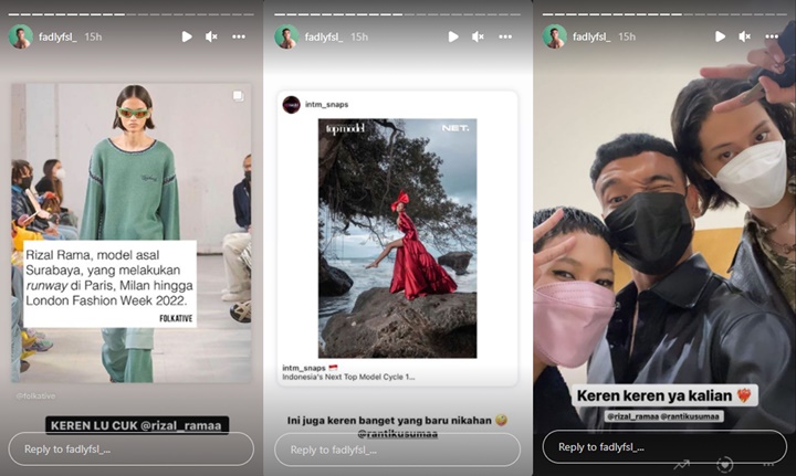 Heboh Dibicarakan, Fadly Faisal Akrab Banget dengan Model Paris Fashion Week 2022 Ini