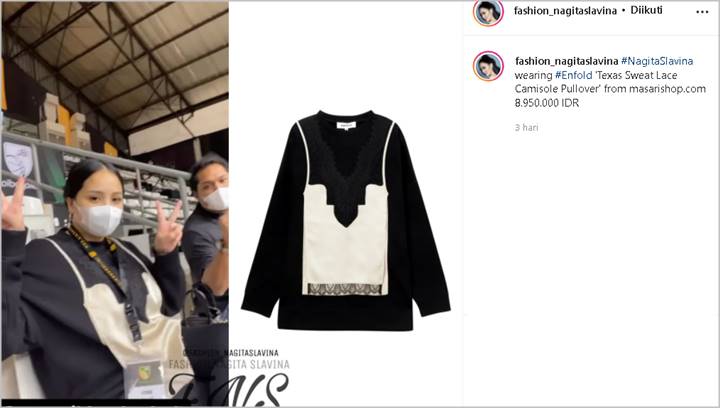 Model Unik Outfit Nagita Slavina Saat Jenguk Baby Ameena Jadi Sorotan, Harganya ‘Merakyat’?