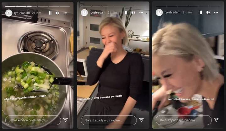 Agnez Mo Ngakak Saat Masakannya Bikin Adam Rosyadi ‘Histeris’, Auranya Diomongin
