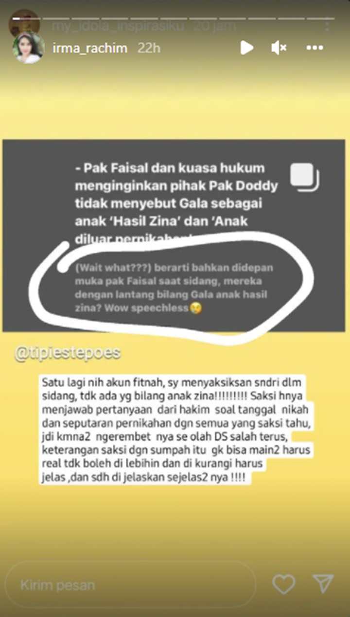 Faisal Murka, Pihak Doddy Soedrajat Klarifikasi Soal Sebut Gala Anak Haram di Persidangan