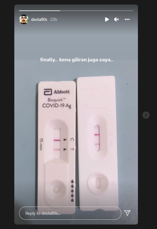 Desta Kabarkan Positif Covid-19, Natasha Rizky dan Anak-anak Ikut Terpapar?