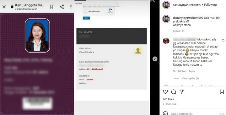 Data adik ipar mawar afi bocor diduga ulah haters