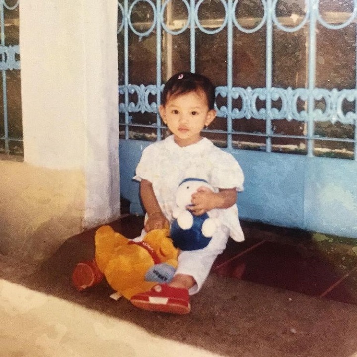 Potret masa kecilnya imut banget