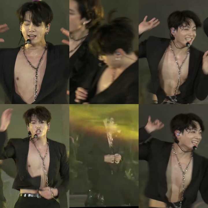 Kostum Bermasalah, Jungkook BTS Nyaris Telanjang Dada di Konser Seoul 1