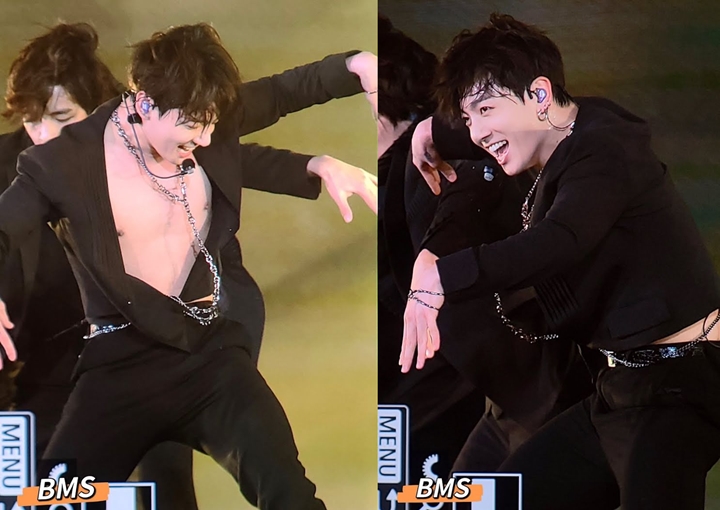 Kostum Bermasalah, Jungkook BTS Nyaris Telanjang Dada di Konser Seoul 2