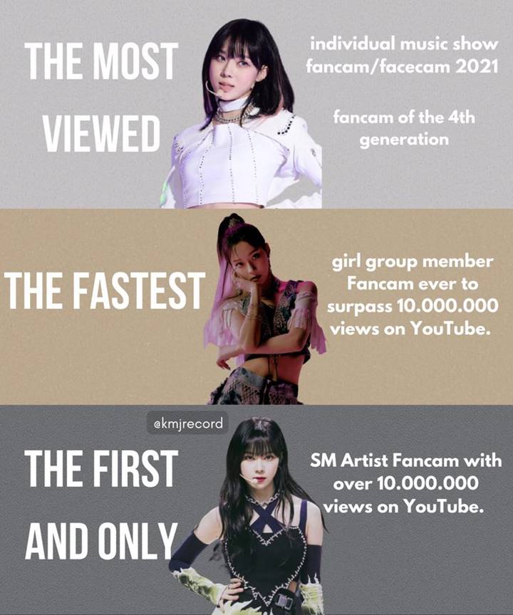 Prestasi Winter aespa di fancam