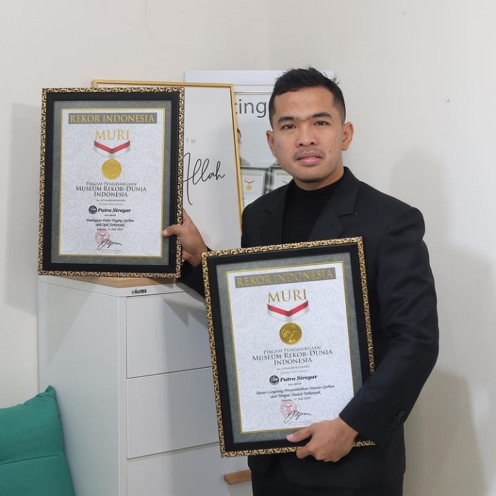 Cetak rekor MURI
