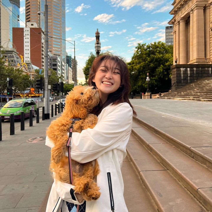 bertemu anjing lucu