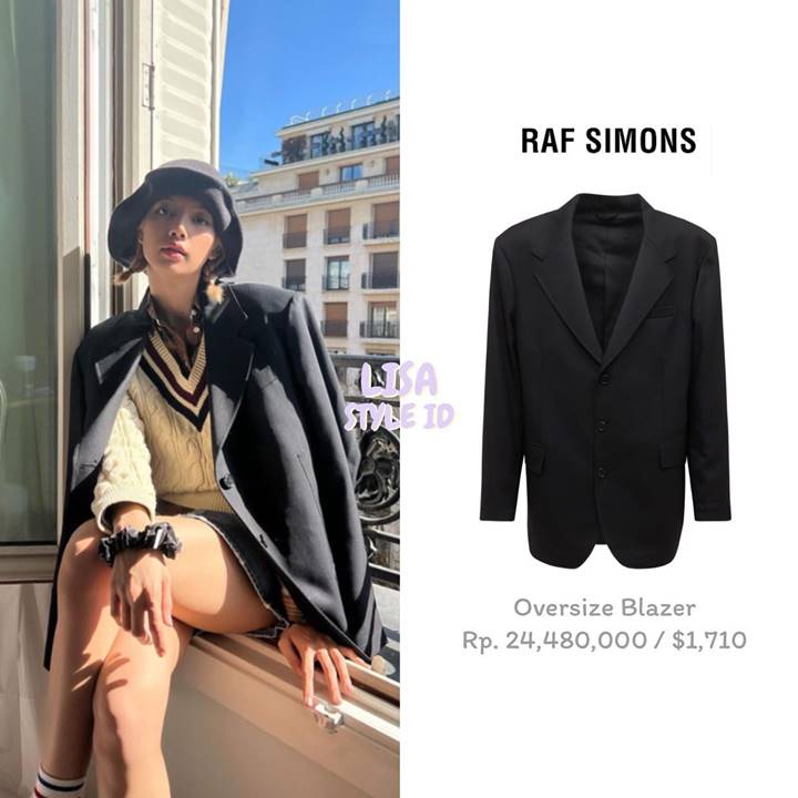 Ini Harga Outfit Kasual Lisa BLACKPINK di Paris yang Kece Parah