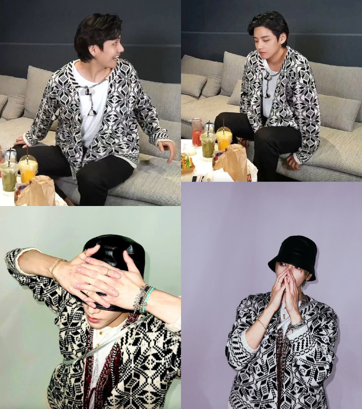 Taeyong NCT dan V BTS Kembaran Outfit, Mana Gaya Favoit Kalian?