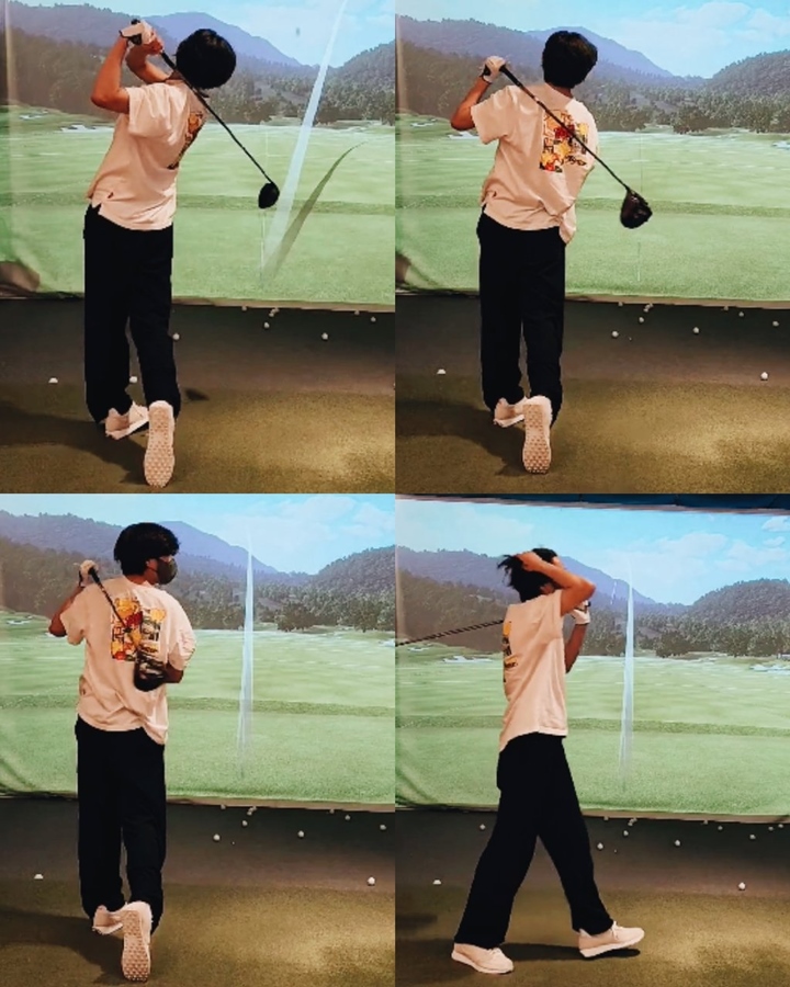 Makin Jago, Alasan V BTS Mati-Matian Belajar Main Golf Ternyata So Sweet