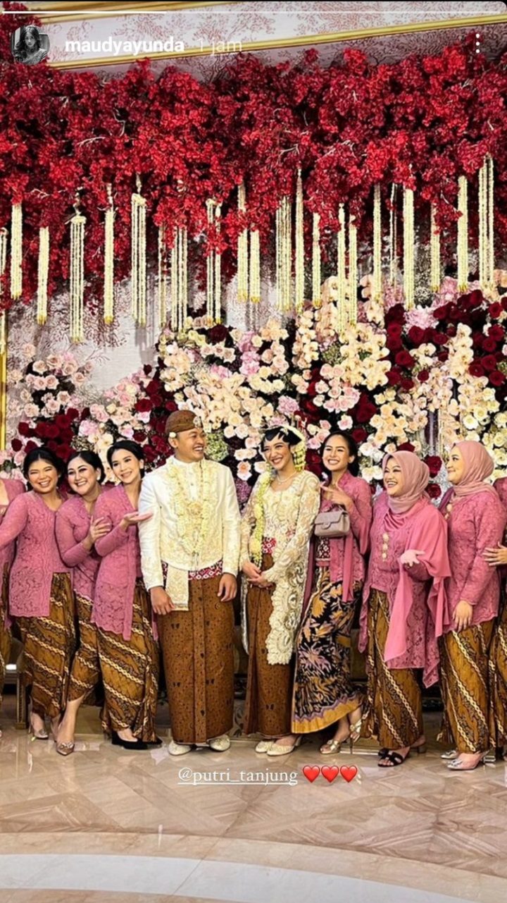 Maudy ayunda jadi tamu undangan