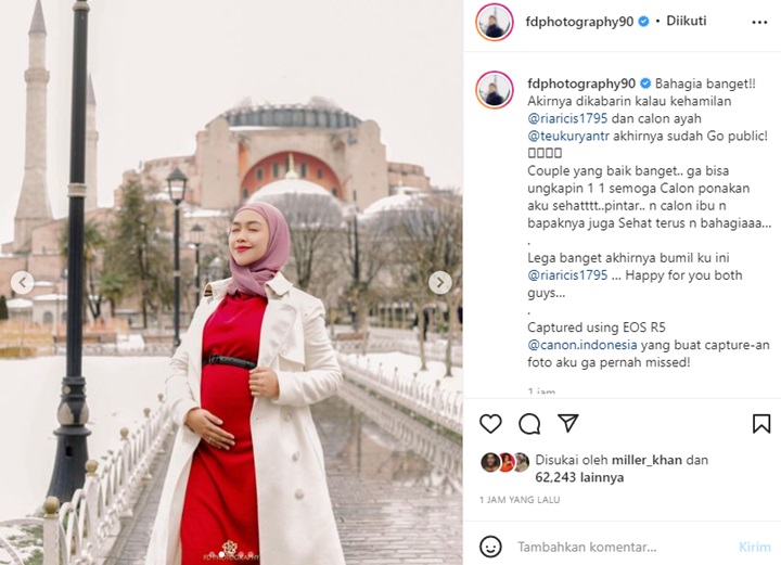 Baby Bump Ria Ricis Jadi Sorotan Usai Go Public Hamil