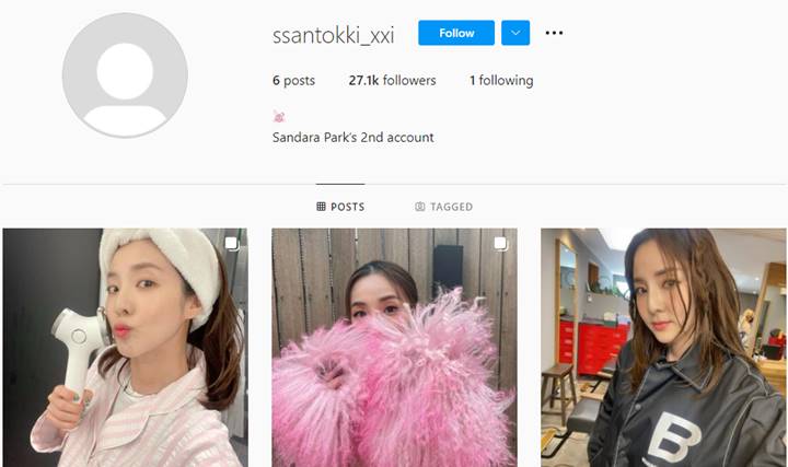 Sandara Park Blak-Blakan Bocorkan Akun Instagram Kedua Sebut Tujuan Utamanya