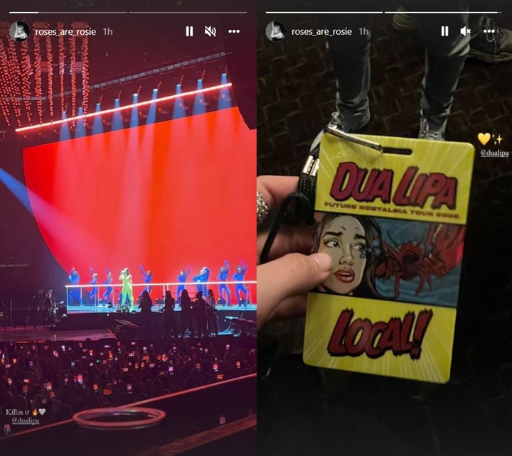 Nonton Konser Dua Lipa, Potret Rose BLACKPINK Bareng Pria Misterius Tuai Sorotan 1