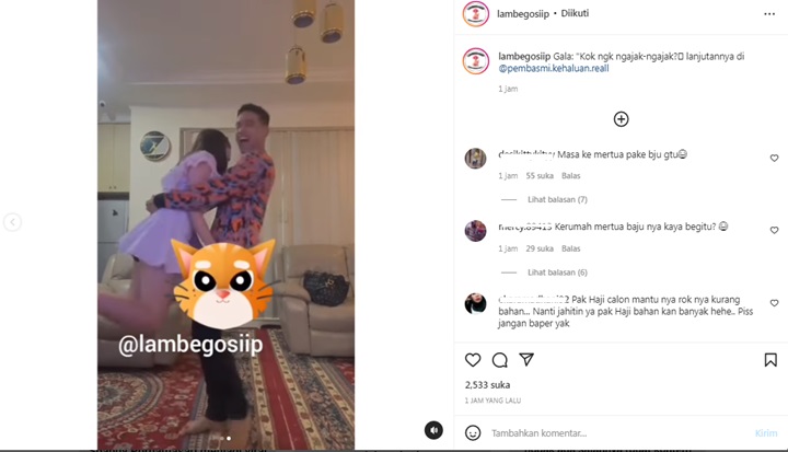 Penampilan Rebecca Klopper Saat Main ke Rumah Fadly Faisal Dikritik