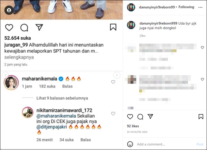 Juragan 99 Pamer Sudah Bayar Pajak, Nikita Mirzani Kok Makin Nyinyir?