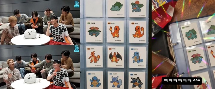 RM BTS Minta Tolong Ortunya Berburu Stiker Pokemon
