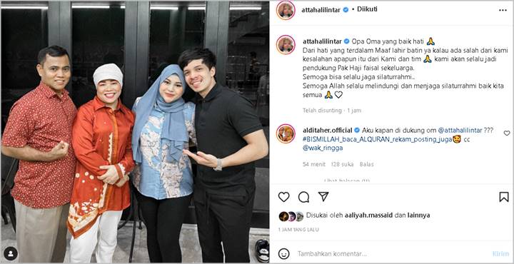 Atta Halilintar Minta Maaf ke Keluarga H. Faisal, Imbas Dihujat Usai Undang Doddy Sudrajat?