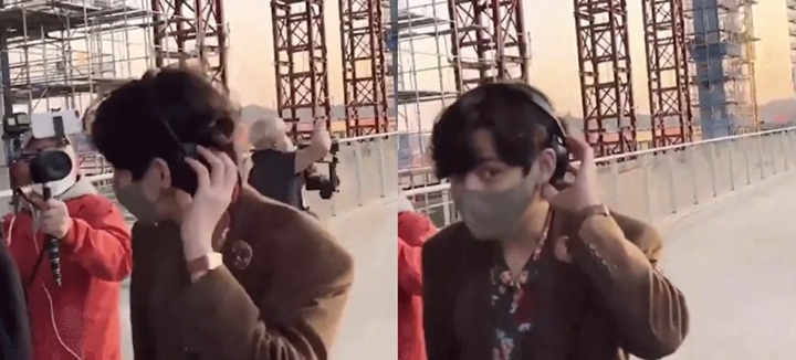 V BTS Tuai Sorotan Gara-Gara Sikapnya pada Wartawan di Bandara