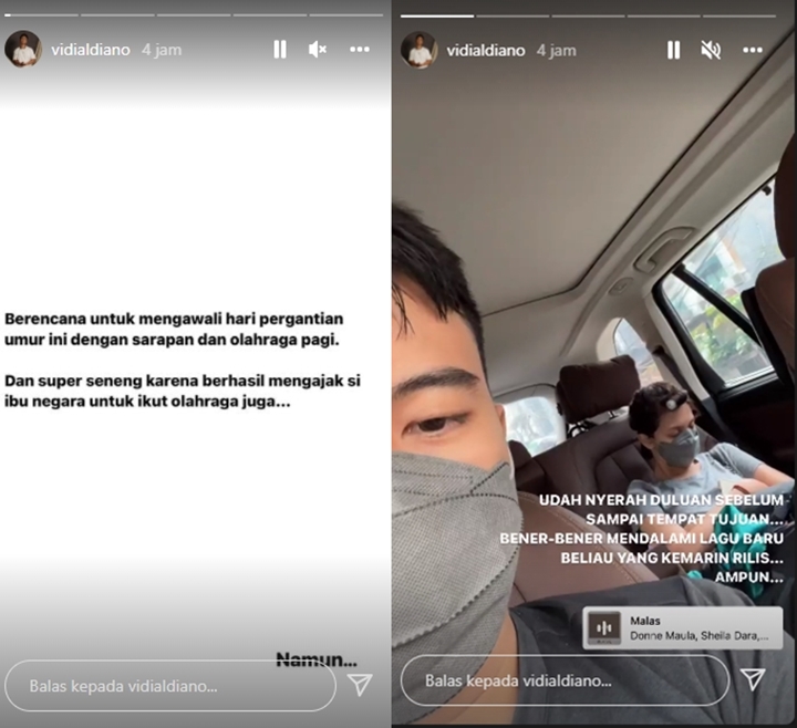 Ultah ke-32, Vidi Aldiano Bangga Karena Berhasil Ajak Istri Lakukan ini