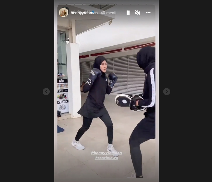 Henny Rahman Latihan Boxing, Alvin Faiz Diperingatkan Sang Ibunda
