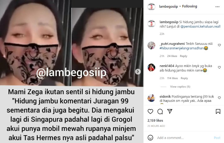 Satu Persatu Kebohongan Nikita Mirzani Dibongkar Isa Zega, Sebut Tak Beda Jauh dengan Juragan 99