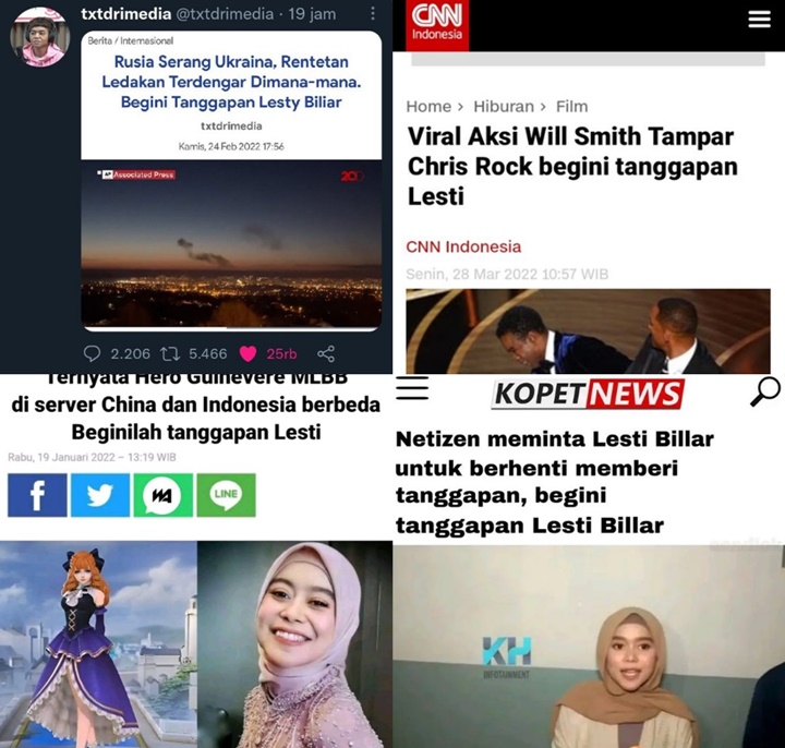 Meme \'Tanggapan Lesti Billar\' Mendadak Trending, Begini Asal Usulnya