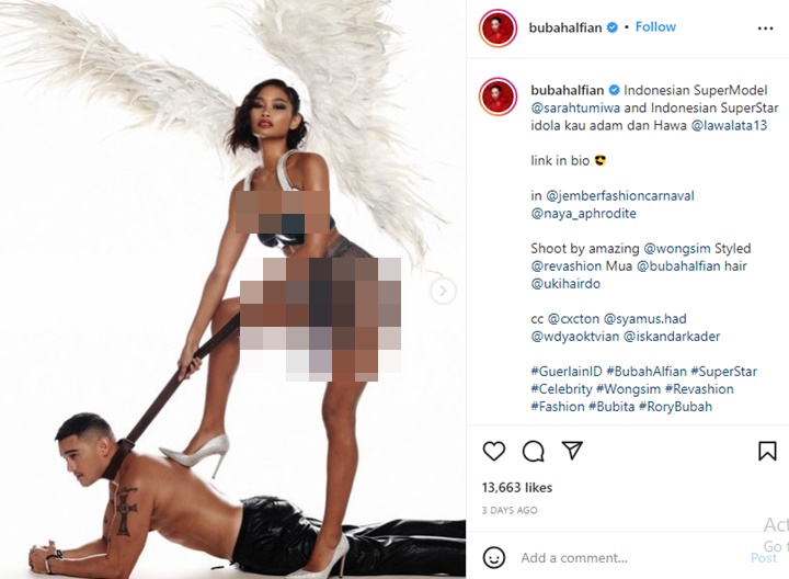 Sudah Putus, Mario Lawalata dan Sarah Tumiwa Dikritik Gegara Pemotretan Kelewat Sensual