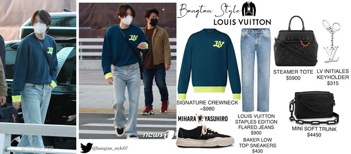 Harga Fashion Item Suga BTS Menuju Las Vegas