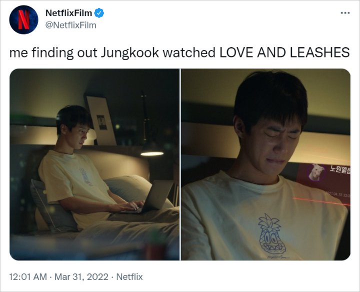 Jungkook BTS Ternyata Nonton Film BDSM \'Love and Leashes\', Begini Reaksi Netflix 2