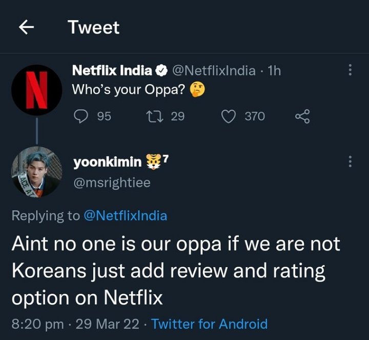 Netflix Dikritik Terlalu Sering Gunakan \'Oppa\' di Medsos, Apa Masalahnya?
