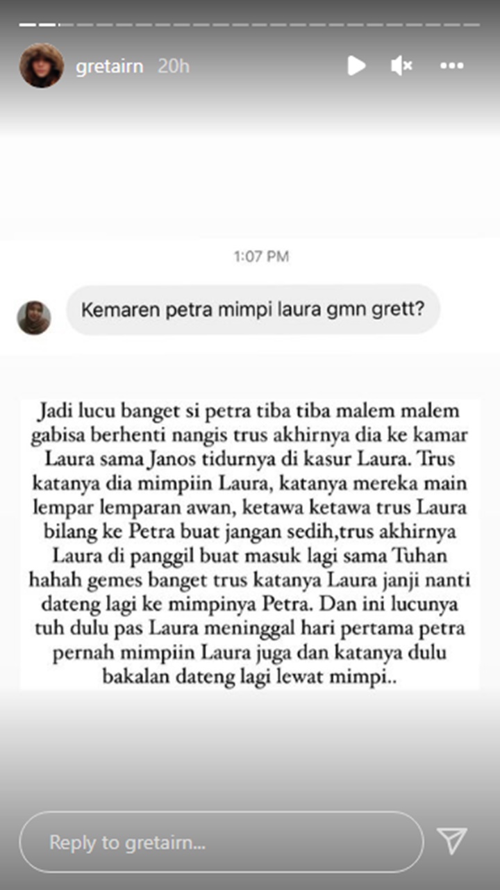 Mendiang Laura Anna Datangi Sang Adik Lewat Mimpi Ajak Lakukan Ini, Apa Kata Keluarga?