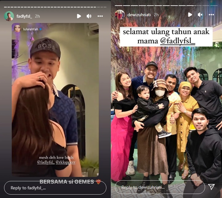 Ibunda Fadly Faisal Pajang Potret Kebersamaan dengan Rebecca Klopper, Beri Lampu Hijau?