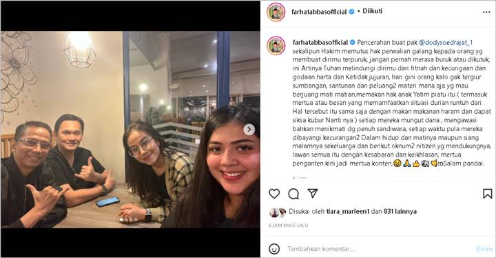 Ditunjuk Bela Mayang di Kasus Skincare, Farhat Abbas Malah Komentari Hak Wali Tuai Respons Ketus