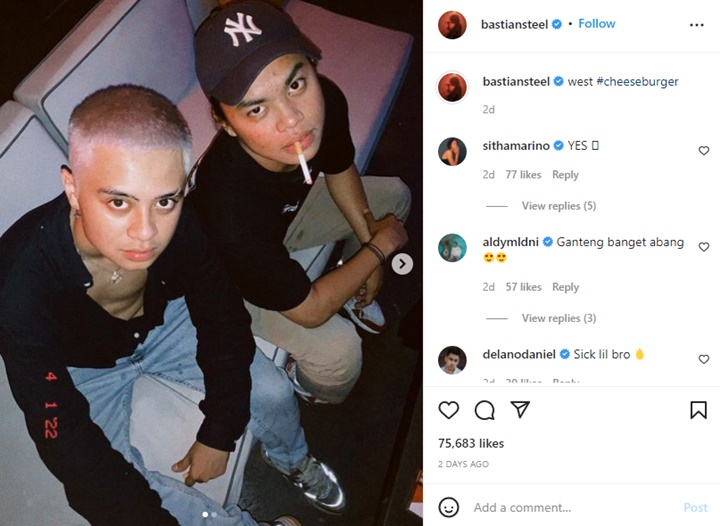 Pancarkan Aura Dewasa, Bastian Steel Ubah Total Gaya Rambutnya Bikin Sang Pacar Kesengsem