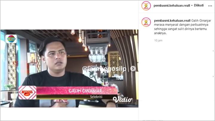 Galih Ginanjar Sadar Kesulitan Bertemu Anak Imbas Kesalahan Sendiri, Penyesalannya Pancing Simpati?