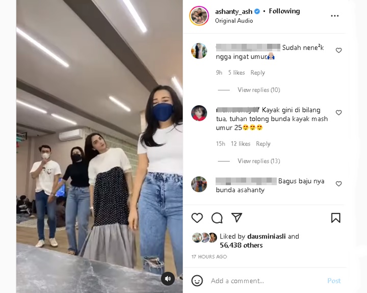 Ashanty Pamer Aksi Joget