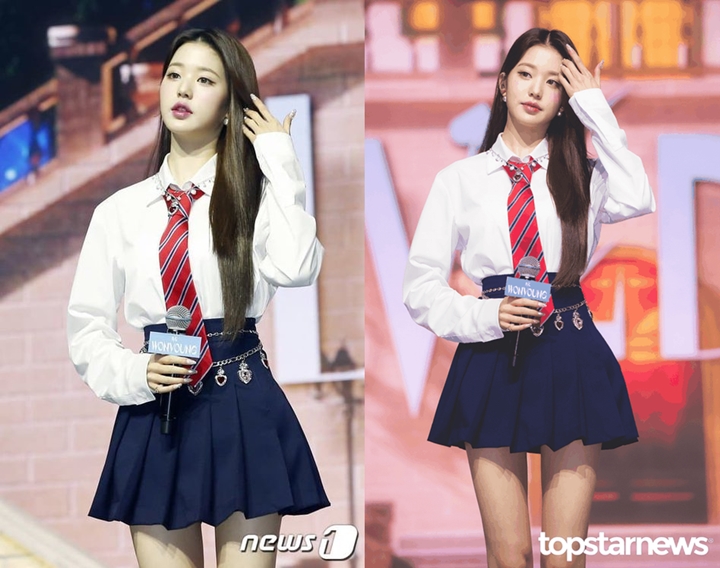Visual dan Body Goals Jang Won Young IVE di Foto Jepretan Media Bikin Speechless 2
