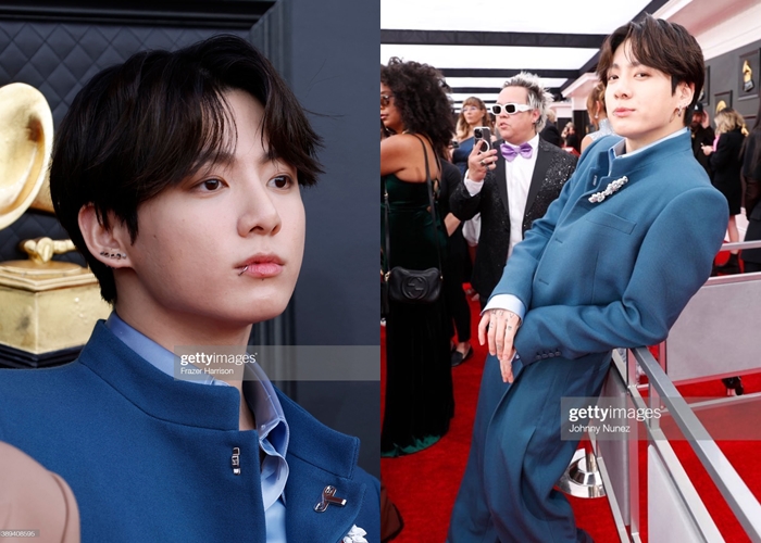  Berbalut Louis Vuitton, Jungkook BTS Masuk daftar Busana Terbaik di Grammy Versi Vogue