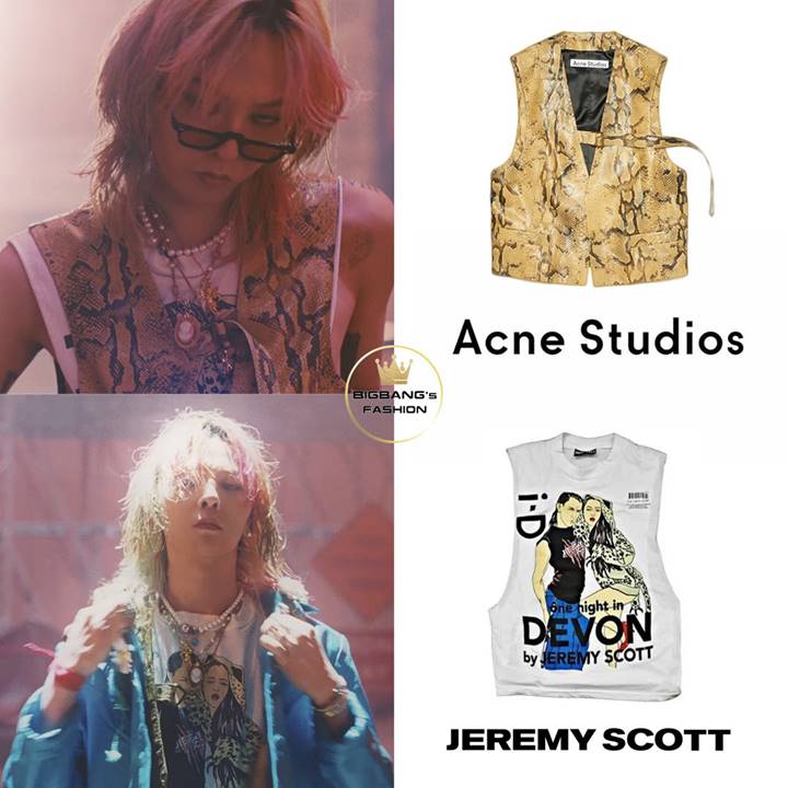 G-Dragon BIGBANG mengenakan kaos dari Jeremy Scott di MV \'Still Life\'