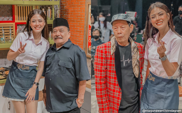bersama para komedian senior