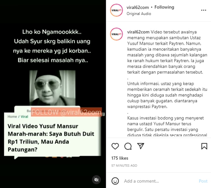 Geger Ustaz Yusuf Mansur Ngamuk Hingga Gebrak Meja Saat Rapat Online, Ada Apa?