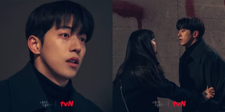 Adegan Nam Joo Hyuk dan Kim Tae Ri di terowongan \