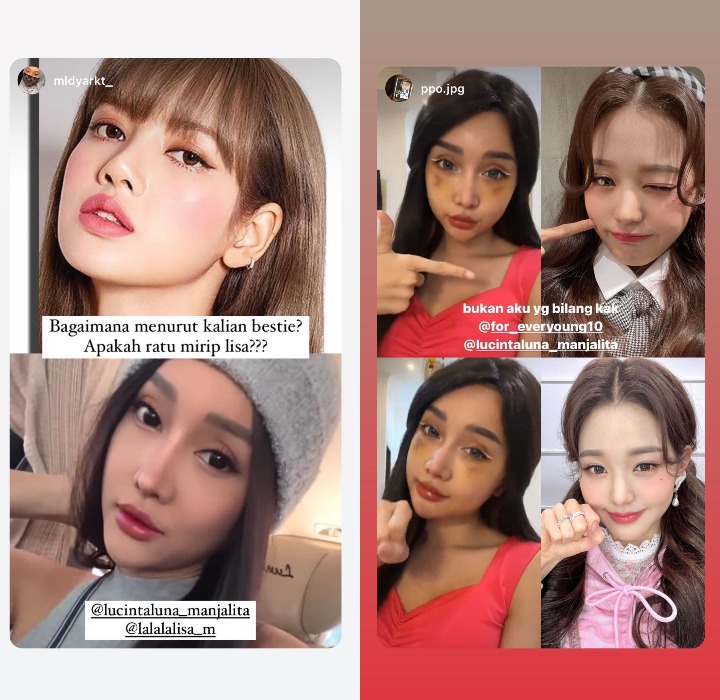 Ingin mirip Lisa BLACKPINK