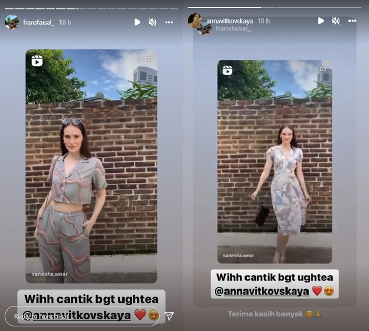 Frans Faisal Kakak Fuji Kesengsem Lihat Bule Cantik Ini, Oma Dewi Sampai Ikut Komentar