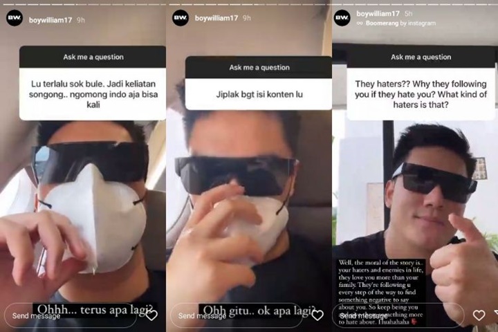 Boy William Santuy Banget Diserang Haters Habis-habisan, Hujatan Ini Paling Nyelekit?