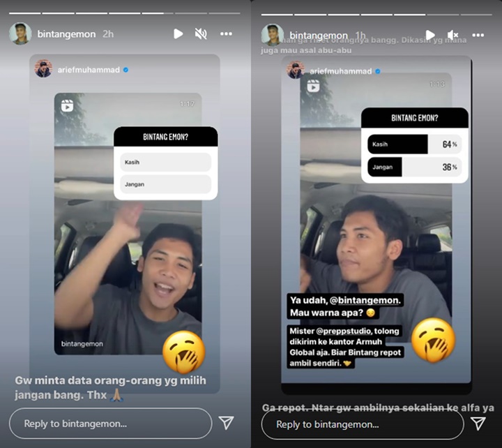 Bintang Emon Ngomel Belum Dapat Jatah Hampers Vespa, Respons Arief Muhammad Tak Terduga
